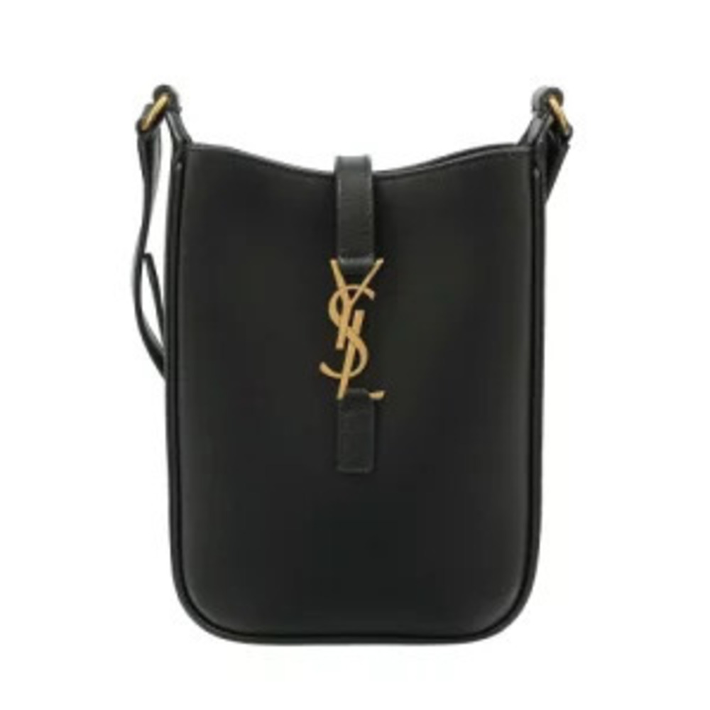 Saint Laurent Monogram Crossbody Shoulder Bag Black PARIS